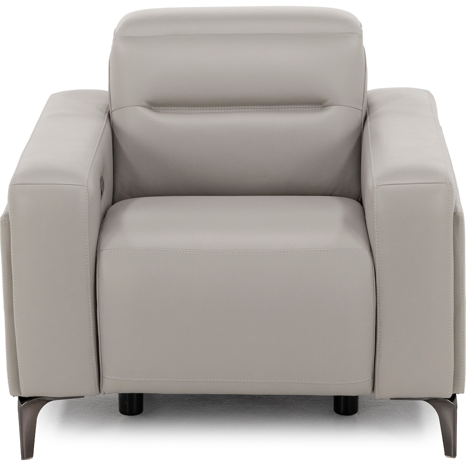 turq grey recliner   