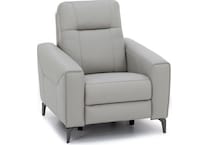 turq grey recliner   