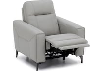 turq grey recliner   