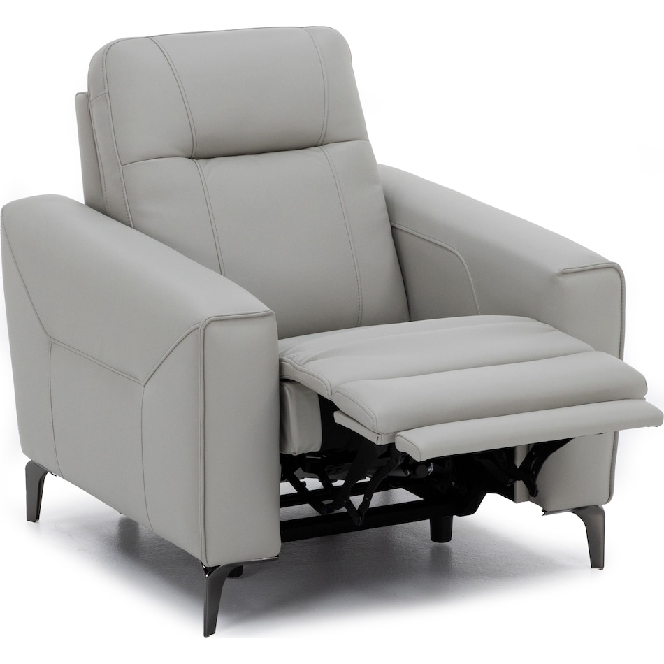 turq grey recliner   