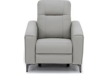 turq grey recliner   