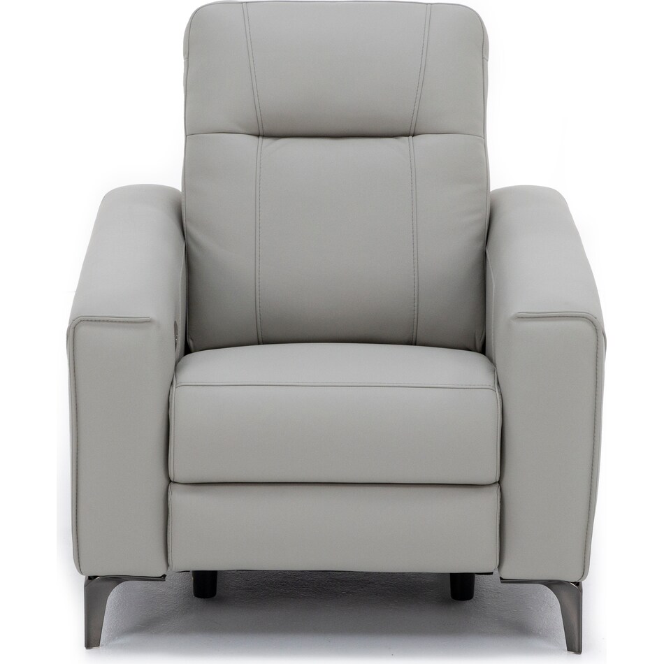 turq grey recliner   