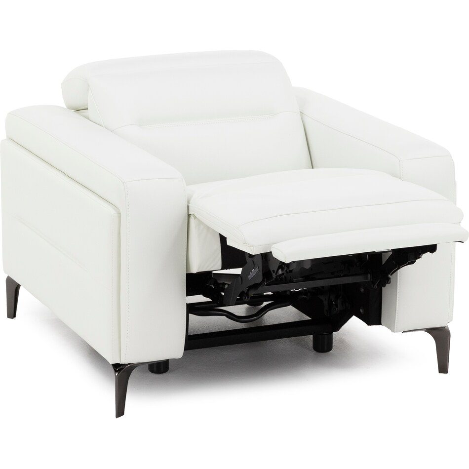 turq white recliner z  
