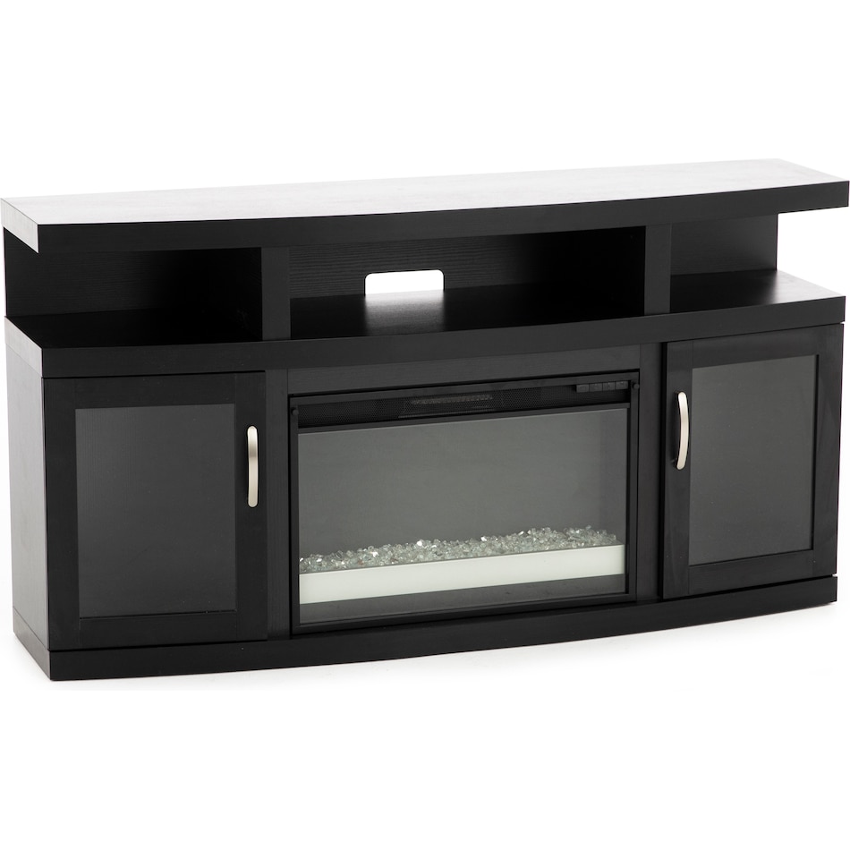 twin black console   