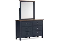 two tone slate blue & brown swatch  