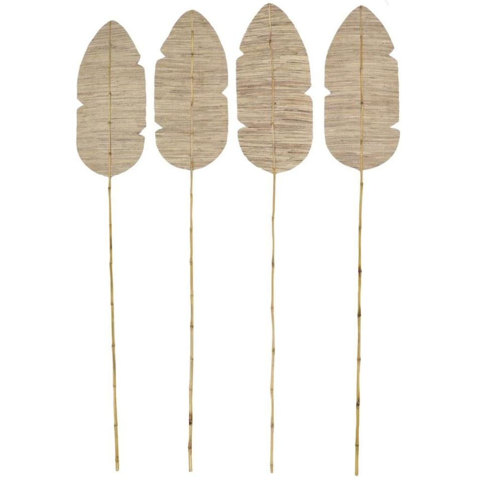 uma enterprises inc beige grasses sticks greens set  