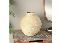 uma enterprises inc beige jar vase bowl plate   