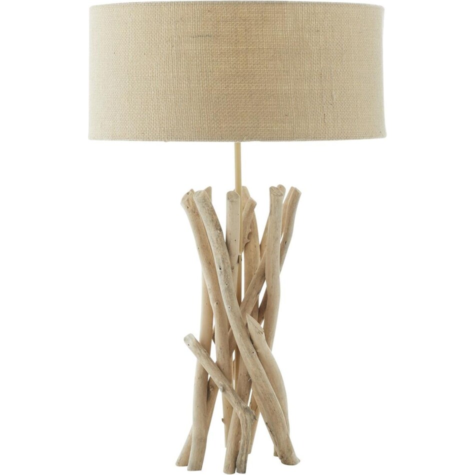 uma enterprises inc beige table lamp   