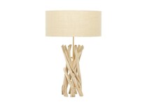 uma enterprises inc beige table lamp   