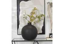 uma enterprises inc black jar vase bowl plate   