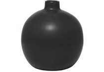 uma enterprises inc black jar vase bowl plate   