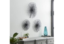 uma enterprises inc black metal set  