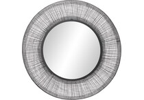 uma enterprises inc black wall mirror   
