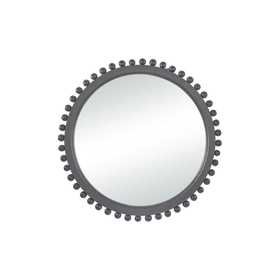 uma enterprises inc black wall mirror   