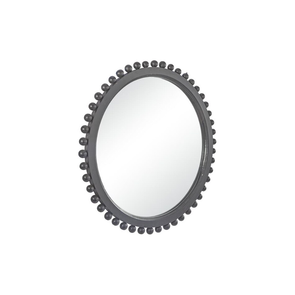 uma enterprises inc black wall mirror   