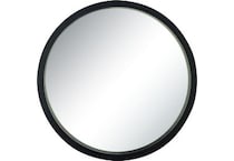 uma enterprises inc black wall mirror   
