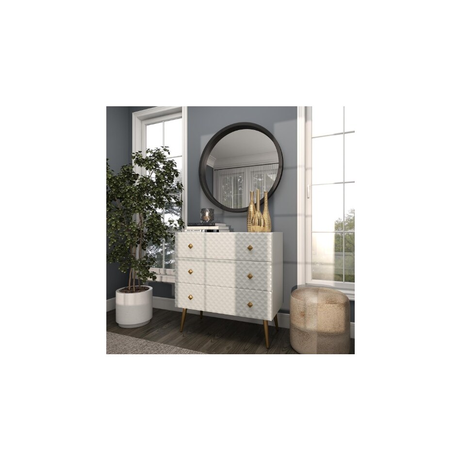 uma enterprises inc black wall mirror   