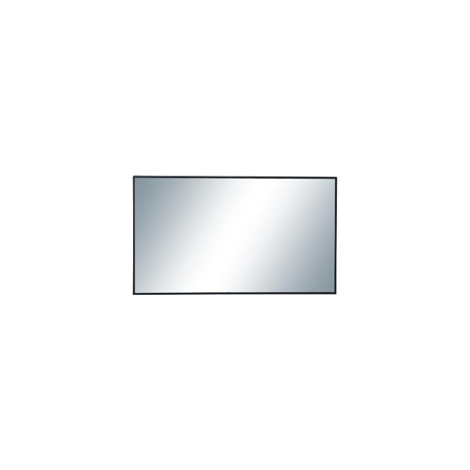uma enterprises inc black wall mirror   