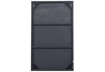 uma enterprises inc black wall mirror   