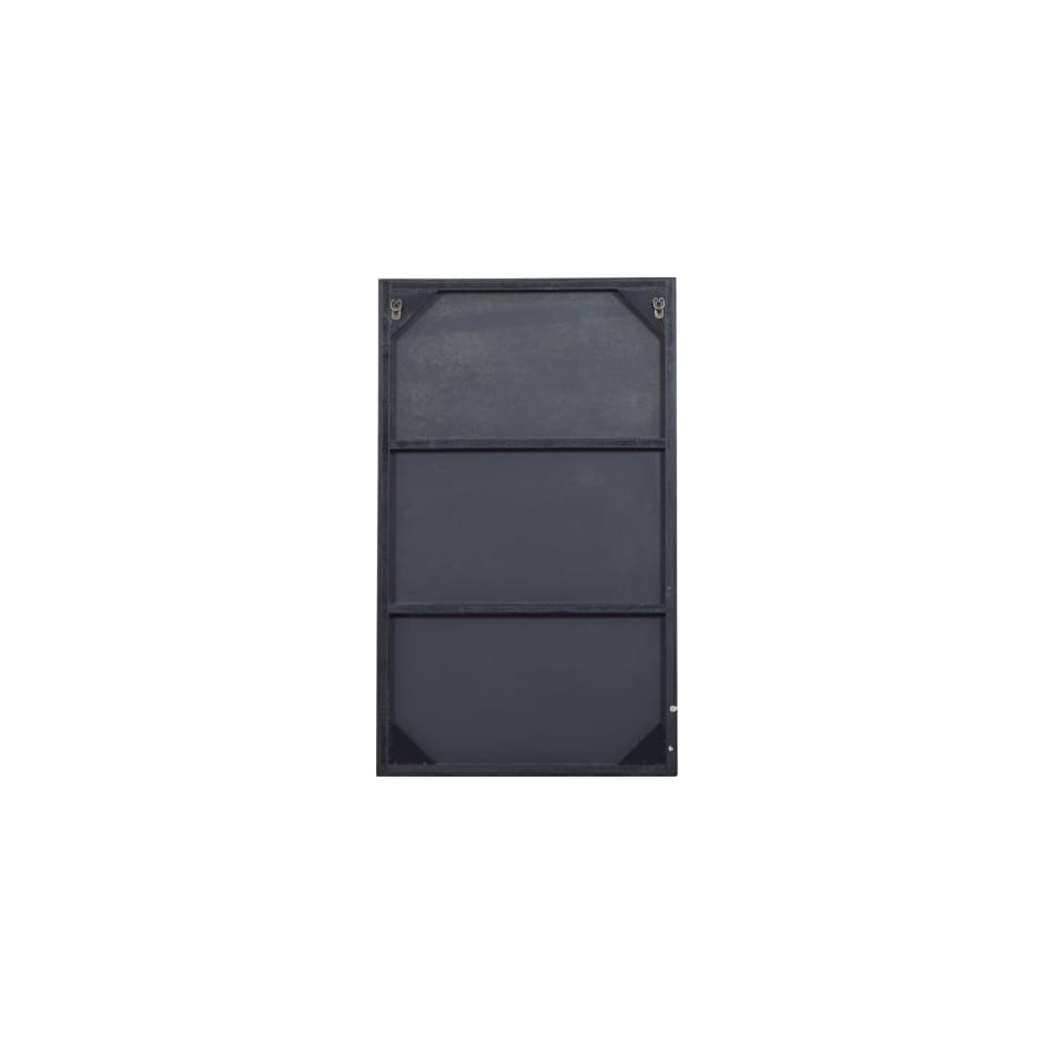 uma enterprises inc black wall mirror   