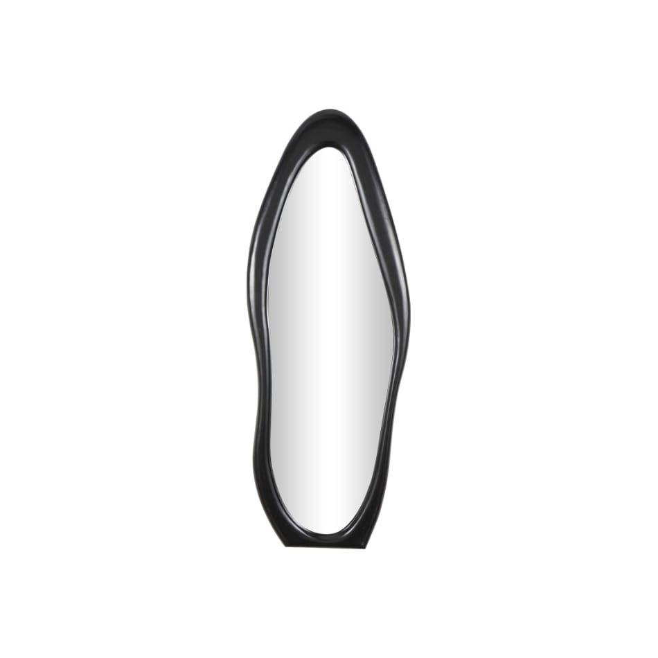 uma enterprises inc black wall mirror   