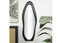 uma enterprises inc black wall mirror   