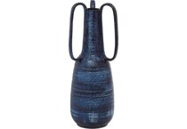 uma enterprises inc blue jar vase bowl plate   
