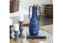 uma enterprises inc blue jar vase bowl plate   