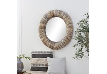 uma enterprises inc blue wall mirror   