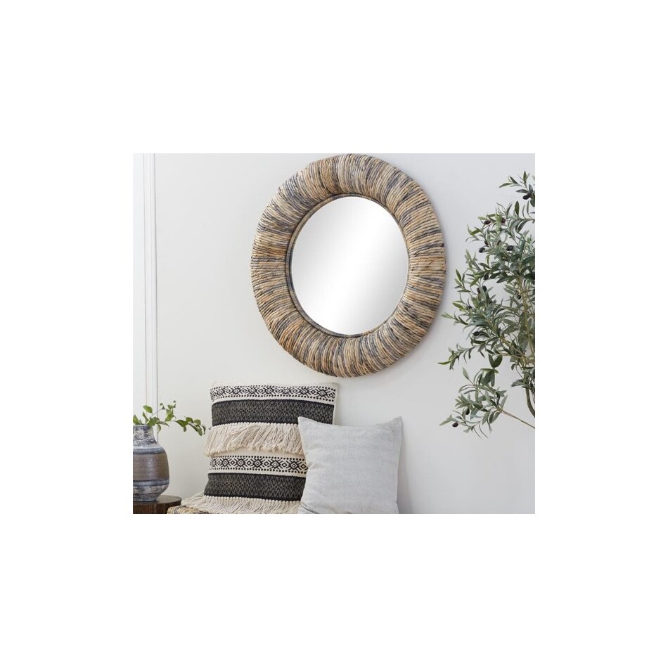 uma enterprises inc blue wall mirror   