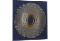 uma enterprises inc blue wood plaques   