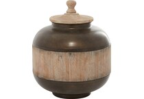 uma enterprises inc brown jar vase bowl plate   