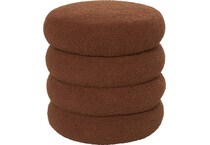 uma enterprises inc brown pouf   