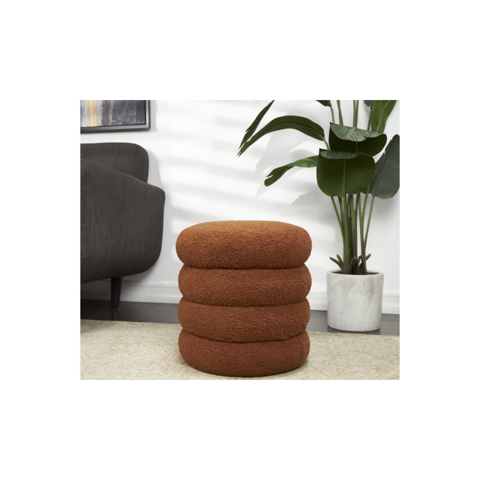 uma enterprises inc brown pouf   