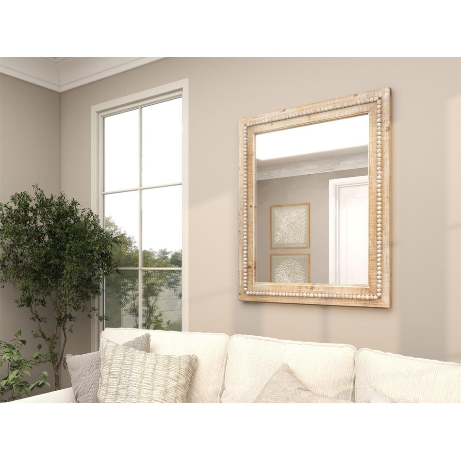uma enterprises inc brown wall mirror   
