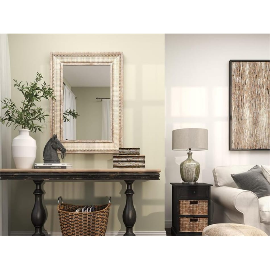 uma enterprises inc brown wall mirror   
