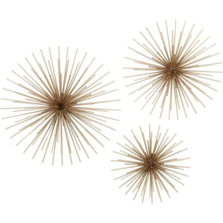 uma enterprises inc gold metal set  