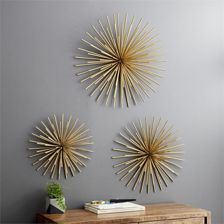 uma enterprises inc gold metal set  