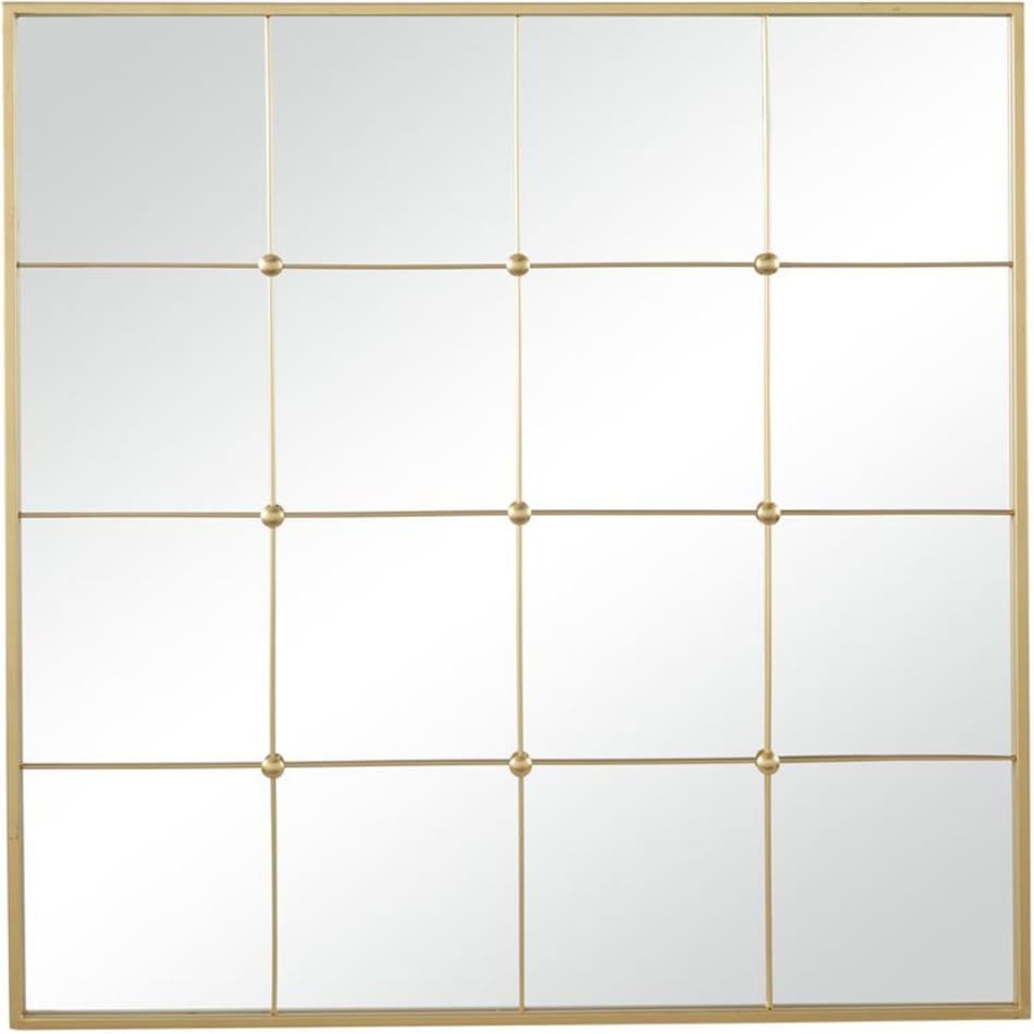 uma enterprises inc gold wall mirror   