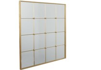 uma enterprises inc gold wall mirror   