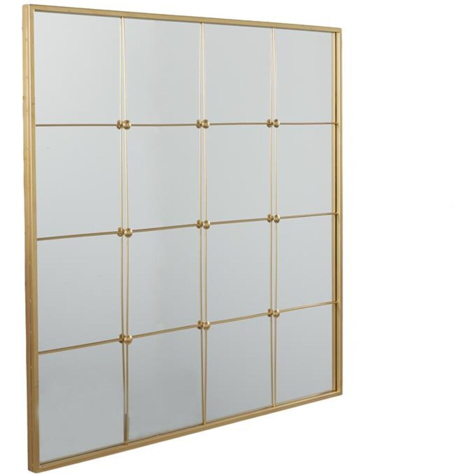 uma enterprises inc gold wall mirror   