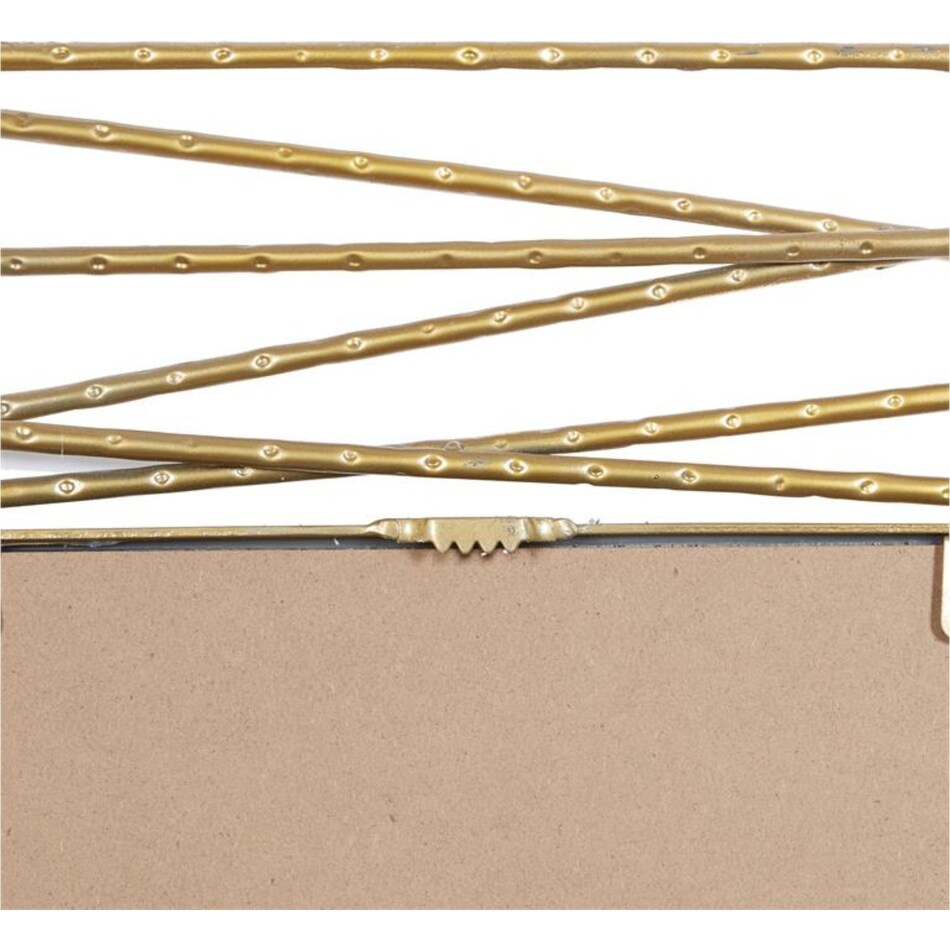 uma enterprises inc gold wall mirror   