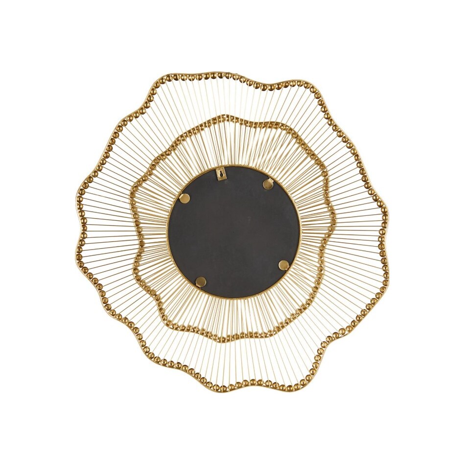 uma enterprises inc gold wall mirror   
