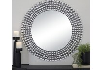 uma enterprises inc grey wall mirror   