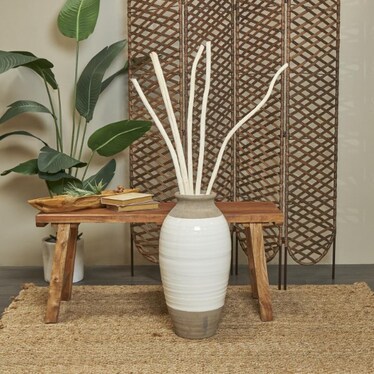 White Wood Branches Bundle 11"W x 39"H