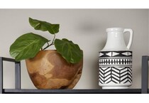 uma enterprises inc white jar vase bowl plate   