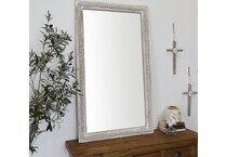 uma enterprises inc white wall mirror   
