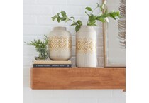 uma enterprises inc yellow jar vase bowl plate set  