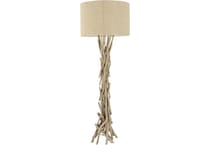 umai beige floor lamp   