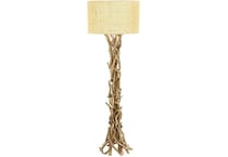 umai beige floor lamp   